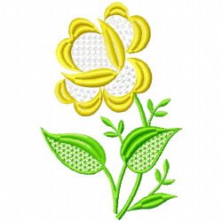 Flowers And Tree Embroidery Design 6 Flowers And Tree Embroidery Design 6